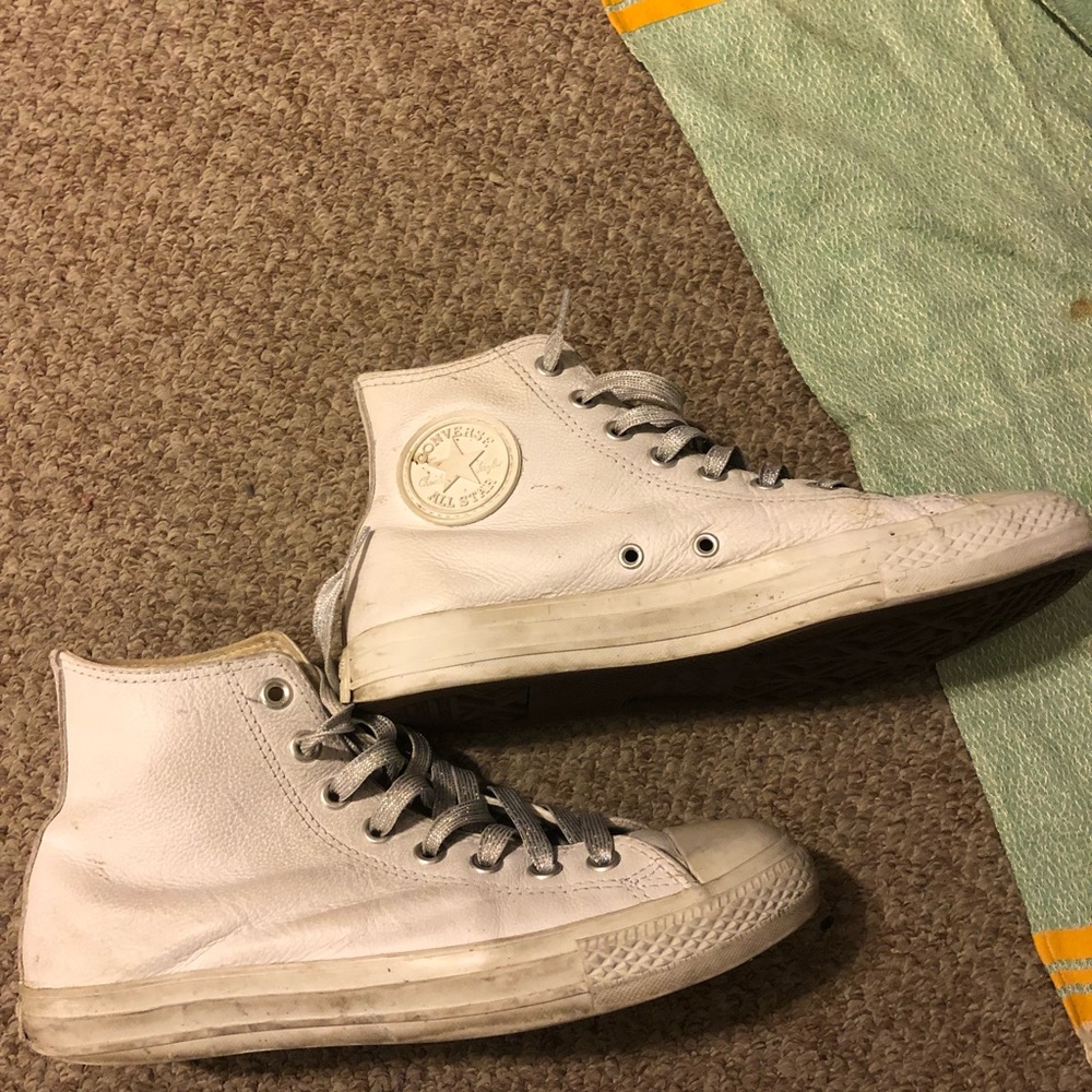 Converse leather high 🔝👟💯